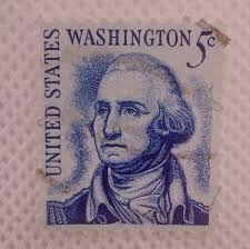 Abraham Lincoln miniature art with 250 stamps