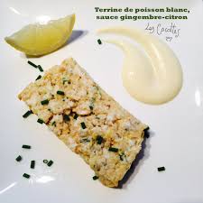 On peut confectionner la terrine de poisson avec des poissons blancs, merlan, colin, cabillaud ou brochet, jouer avec les couleurs en alternant ingrédients: Terrine De Poisson Blanc Sauce Gingembre Citron Quand Les Cocottes Cuisinent