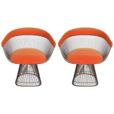 Pair Of Warren Platner Bronze Dining Chair For Knoll Need Restoration Dining Chairs Platner Chair Dining Room Chairs Modern