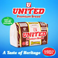 UNITED BREAD BROWN 400G