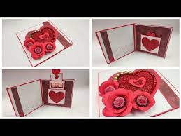 Most craft and hobby stores sell small sizes of all sorts of baking necessities. Diy Valentine Cards Handmade Easy For Boyfriend Love Greeting Card Making Ideas For Valen Simple Birthday Cards Happy Valentines Day Card Handmade Card Making