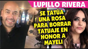 Lupillo rivera se enfrentó al reto de quitar todo el rostro de belinda de su brazo izquierdo; Lupillo Rivera Se Tapa T A T U A J E En Honor A Mayeli Youtube