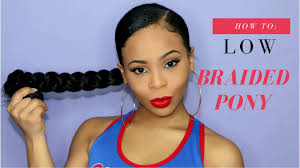 The packing gel style is really a popular style in nigeria amongst women, tho this hairstyle is mainly rocked on low cut, as most women prefer to have it in small quantity cause of the weather of the. Black Ponytail Hairstyles For Any Weave Or Hair Texture