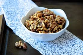 Honey Rosemary Roasted Walnuts - Alaska from Scratch