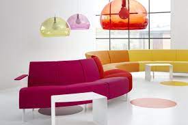 Rated 4.5 out of 5 stars. Furniture Design Unique Colorful S Shaped Modular Sectional Sofa In Hot Pink Red Orange And Modular Sectional Sofa Home Interior Design Modern Sofa Sectional