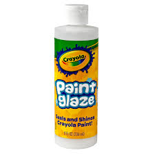 Glaze is simply a thin, translucent film of color that's painted over a base coat. Crayola Clear Paint Glaze Walmart Com Walmart Com