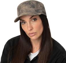 Stetson Raymore Casquette en cuir peau de porc, Brun foncé, Taille unique :  Amazon.ca