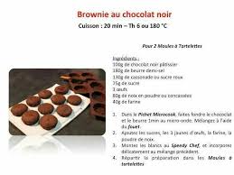 Tupperware Brownies Au Chocolat Noir Recette Tupperware Recette Tuperware Recettes Sucrees