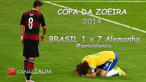 Exatos seis anos se passaram desde o maior vexame da história do futebol brasileiro. Brasil 1 X 7 Alemanha Copa Da Zoeira 2014 Semviolencia Youtube