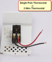 Installing wifi thermostat with 2 wires best goodman patible. Single Pole Vs Double Pole Thermostat Complete Guide Best Digital Thermostat Reviews And Buying Guide