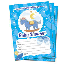 On Sale Baby Shower Invitations 20 Horse Theme Party Invites Baby Boy Online At Best Price Www Eyeboston Com