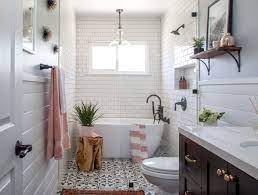 Renovating a dated bathroom is a great way to add value to your home. Hgtv Bathrooms Farmhouse Bathroom Los Angeles By Soko Interior Design Houzz