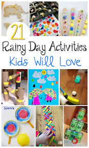 21 Rainy Day Activities Crafts The Mom Creative Rainy Day Activities For Kids Fun Rainy Day Activities Rainy Day Activities