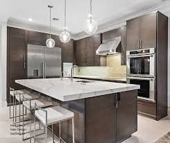 Oak kitchen cabinets have a natural beauty. Contemporary Gray Quartersawn Oak Kitchen Cabinets Omega