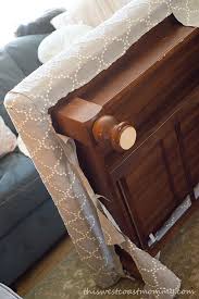 Attach the 2x4s to the bottom of the crate on each side (these will serve as the base for wheels.) cut the plywood to match the dimensions of the crate (to make a lid/seat.) How To Turn Your Old Coffee Table Into A Stylish Ottoman This West Coast Mommy
