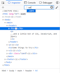 Examine And Edit Html Firefox Developer Tools Mdn
