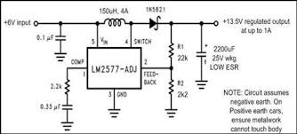 When we want to use the radio carrying a car that uses the power supply of 12 volts, but these radios require a voltage about 5 to 8 volts. 6v To 12v Dc Converter Circuits