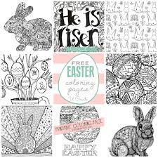 For adults and older teens, they're a fantastic stress reliever, and a carefree activity to. Free Easter Coloring Pages U Create