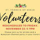 Rescheduled: Volunteer Cocktail Party — St. Francis of Assisi, Longmont Colorado