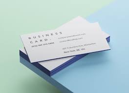 Download Free Colored Edge Business Card Mockup Psd Set Good Mockups PSD Mockup Templates