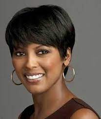 Short Haircuts For Black Women With Round Faces Short Hair Styles Short Hair Styles African American Short Wigs