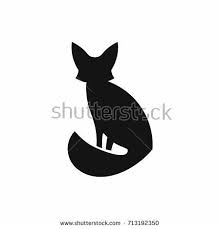 Black And White Silhouette Black And White Fox Clipart Fox Silhouette In Black And White Fox Silhouette Silhouette Black And White