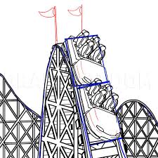 Disney merchandise, disney parks, disney's hollywood studios, featured, walt disney world tagged with: How To Draw A Roller Coaster Coloring Page Trace Drawing