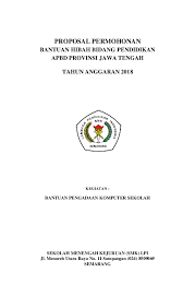 Smk pijar alam 2 nss/npsn penyusunan proposal ini telah kami sesuaikan dengan persyaratan teknis yang telah ditetapkan. Doc Contoh Proposal Komputer Siti Qomariyah Academia Edu