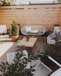 Backyard Spaces Design Crush Backyard Spaces Modern Outdoor Furniture Small Terrace