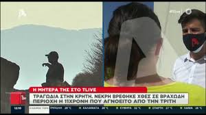 Συγκλόνισε την πανελλήνια κοινή γνώμη η τραγωδία στα χανιά, με την 11χρονη ιωάννα π., που βρέθηκε νεκρή σε απόκρημνη παραλία κοντά στο εκκλησάκι των αγίων αποστόλων. Xania Sygklonizei H Mhtera Ths 11xronhs Poy Bre8hke Nekrh Sta Braxia Ta Nea