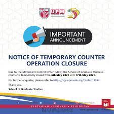 Applications can be made any time throughout the year. School Of Graduate Studies Upm Posts Facebook