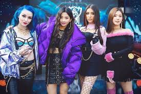 G I Dle S League Of Legends Collaboration Music Video Pop Stars Reaches 100 Million Views In 2020 Kpop Girls Pop Star League Of Legends