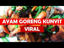 Ayam goreng kunyit (turmeric fried chicken) ingredients 12 (about 840 grams) chicken wings 2 tbsp lime juice 1 1/4 tsp sea. Resepi Ayam Goreng Kunyit Viral Dan Mudah Rmnetwork Resepimudah Youtube