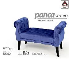 Molteplici le sue applicazioni, tutte estremamente importanti per aiutarti a mantenere in ordine le camere. Panca Camera Da Letto In Velluto Blu Panchetta Imbottita Dormeuse Divanetto Eur 199 90 Picclick It