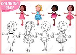 Dibujos Para Colorear De Chicas