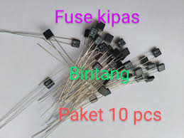 Adanya thermal fuse yang memantau kinerja motor juga membuat kipas angin awet dan tercegah dari terjadinya overheat pada motor panas. Fuse Kipas Angin Thermal Fuse 2 A Paket 10 Pcs Lazada Indonesia