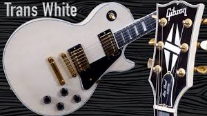 More Than Meets The Eye 1990 Gibson Les Paul Custom Limited Colors Edition Translucent White
