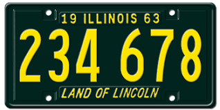 Visit the online services page. 1963 Illinois State License Plate Embossed With Your Custom Number Custom Personalized Vanity Auto Plates Licenseplates Tv
