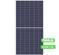 Low Price Trina Solar Panels Poly Photovoltaics 420W with 144 Cells