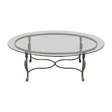 This modern oval coffee table is suitable for apartments, homes or offices. 74 Off Oval Coffee Table Tables