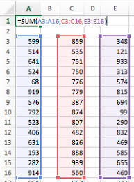 Use The Sum Function To Add Up A Column Or Row Of Cells In Excel Learn Microsoft Excel Five Minute Excel Shortcuts Microsoft Excel Microsoft Excel Formulas