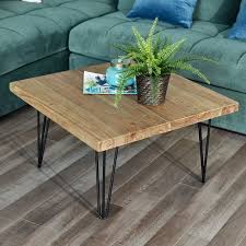 Buy welland rustic square old elm coffee table: Welland Rustic Round Old Elm Wooden Coffee Table Unfinished Barkeaterlake Com