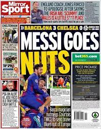 He has scored 672 goals, another record, and has helped the team win 10 la liga. Leo Messi Makes Front Page News Around The World