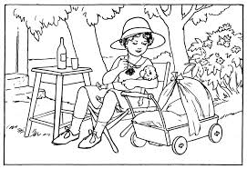 You do not need to use baby doll coloring page outside the class. Girl With Baby Doll Coloring Page Coloring Pages Baby Dolls Dolls