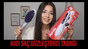 A101 Den Cok Ucuz Sac Duzlestirici Tarak Aldim Detayli Inceleme Burcu Baksi Youtube