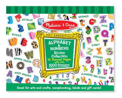 Alphabet uses various methods to recognize text. 4191 Sticker Collection Alphabet Numbers Edutoys