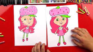 Grease and flour one 8 inch round cake pan. How To Draw Strawberry Shortcake Art For Kids Hub Art For Kids Hub Art For Kids Easy Drawings For Kids