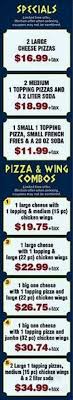Five Star Pizza Menu In Gainesville Florida Usa
