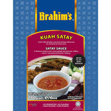 Resepi ini dikongsikan oleh nazlynn ismail. Brahim S Kuah Kacang Satay 180g Bcs Brahim Brahims Instant Paste Sate Cooking Paste Shopee Malaysia