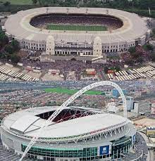 Wembley stadium connected by ee. Old Wembley Vs New Wembley Wembley Stadium Wembley Football Stadiums